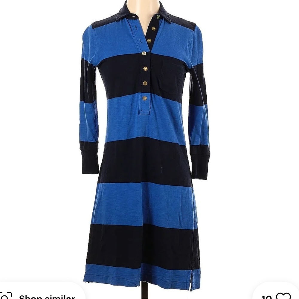 J.Crew Polo Striped Dress XS
